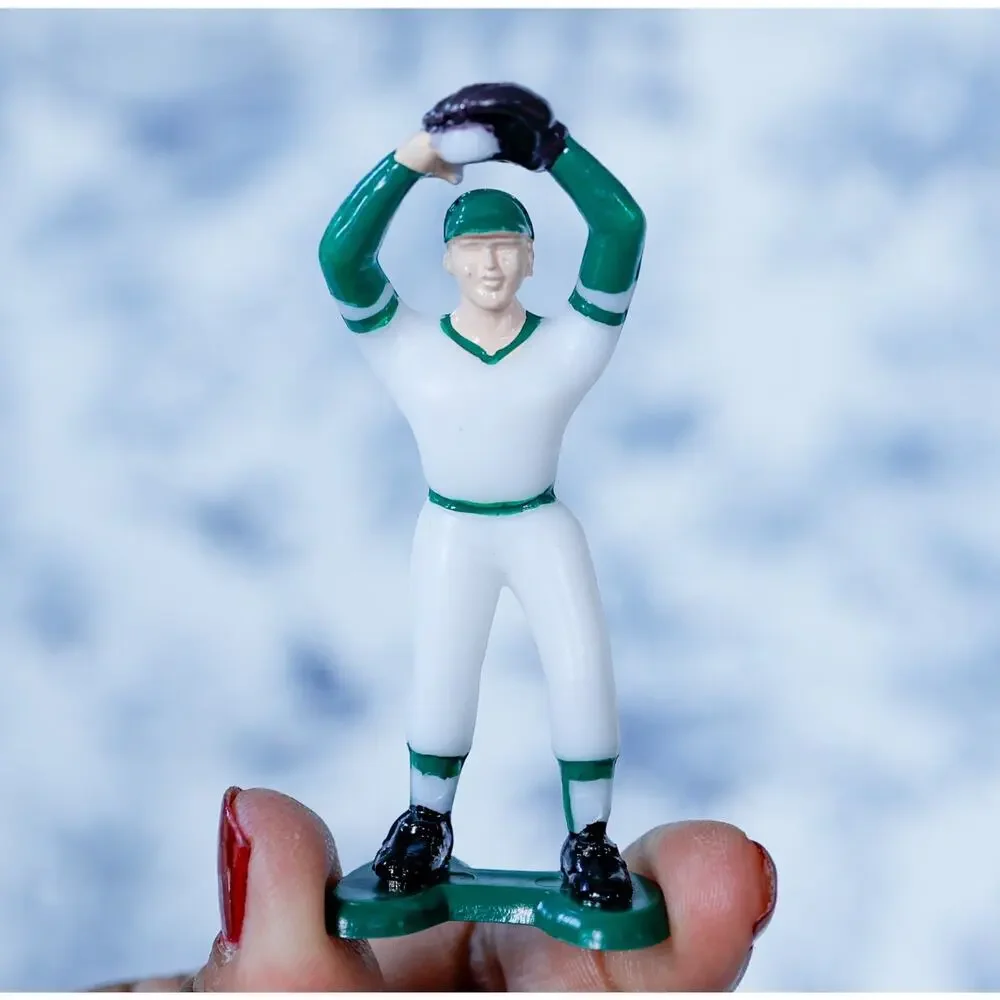 VTG 1981 Wilton Baseball Players Set of 5 Cake Toppers Boys Sport Party Favors